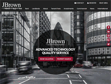 Tablet Screenshot of jbrown.com
